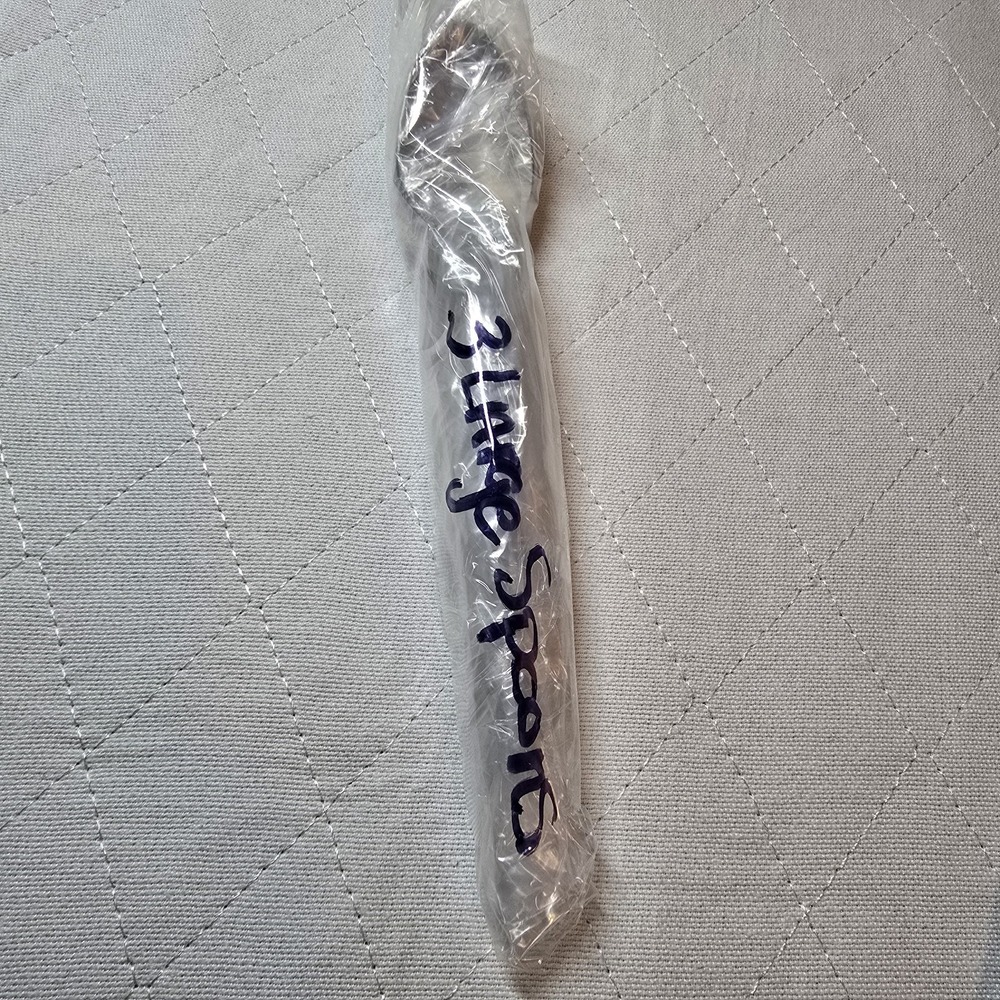 Riviera Mosaic Stainless Steel Spoon 3 Flatware Japan Silverware‎ Dinnerware - Picture 9 of 9